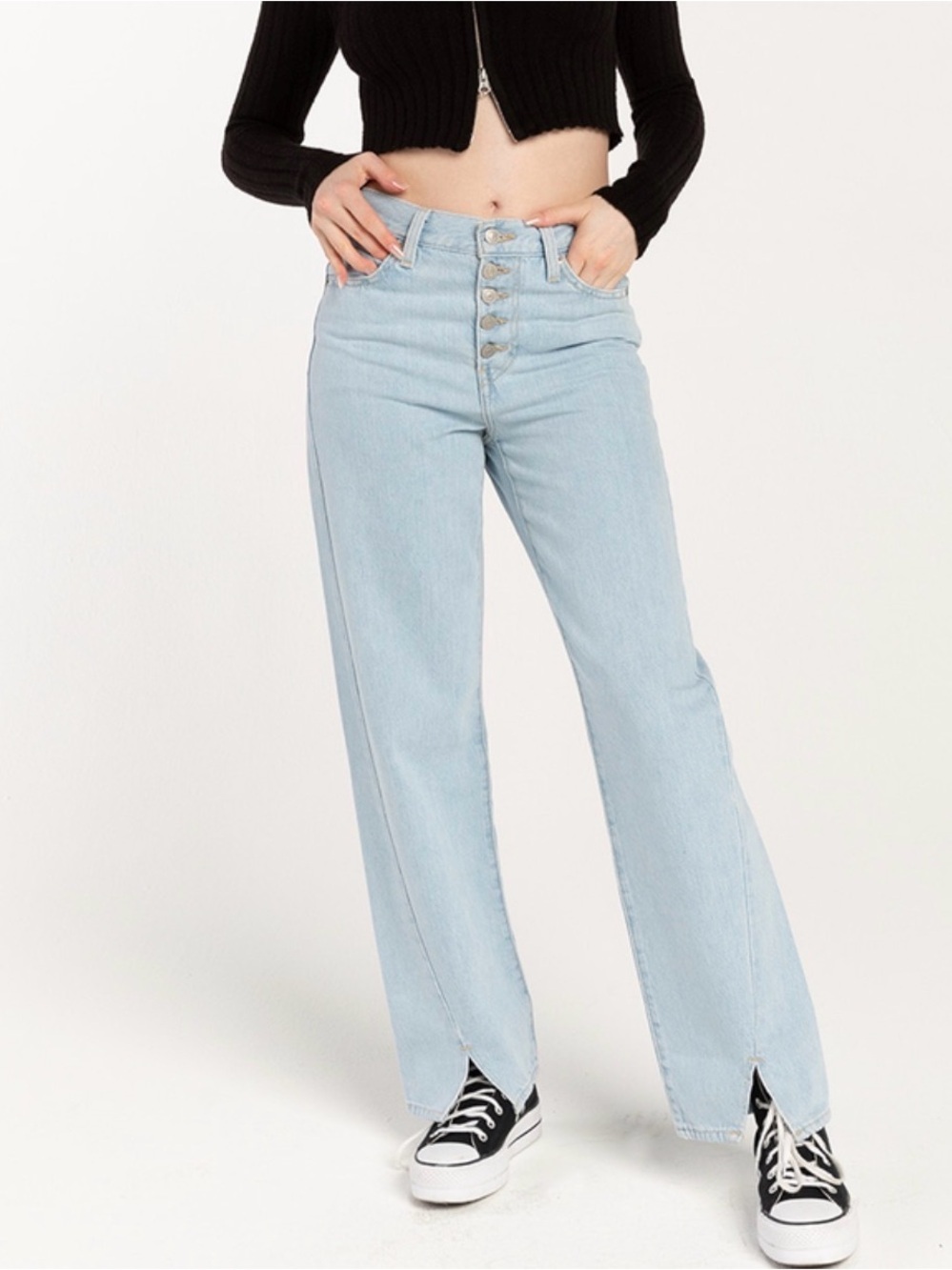 Levi’s ’94 Baggy Twisted Slit-Hem Jean Size 31